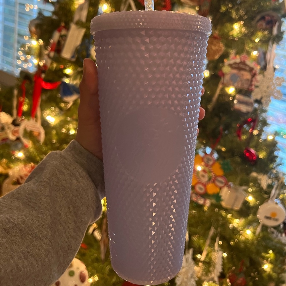 Starbucks 2021 Holiday Studded Venti Cup - Icy/Lilac